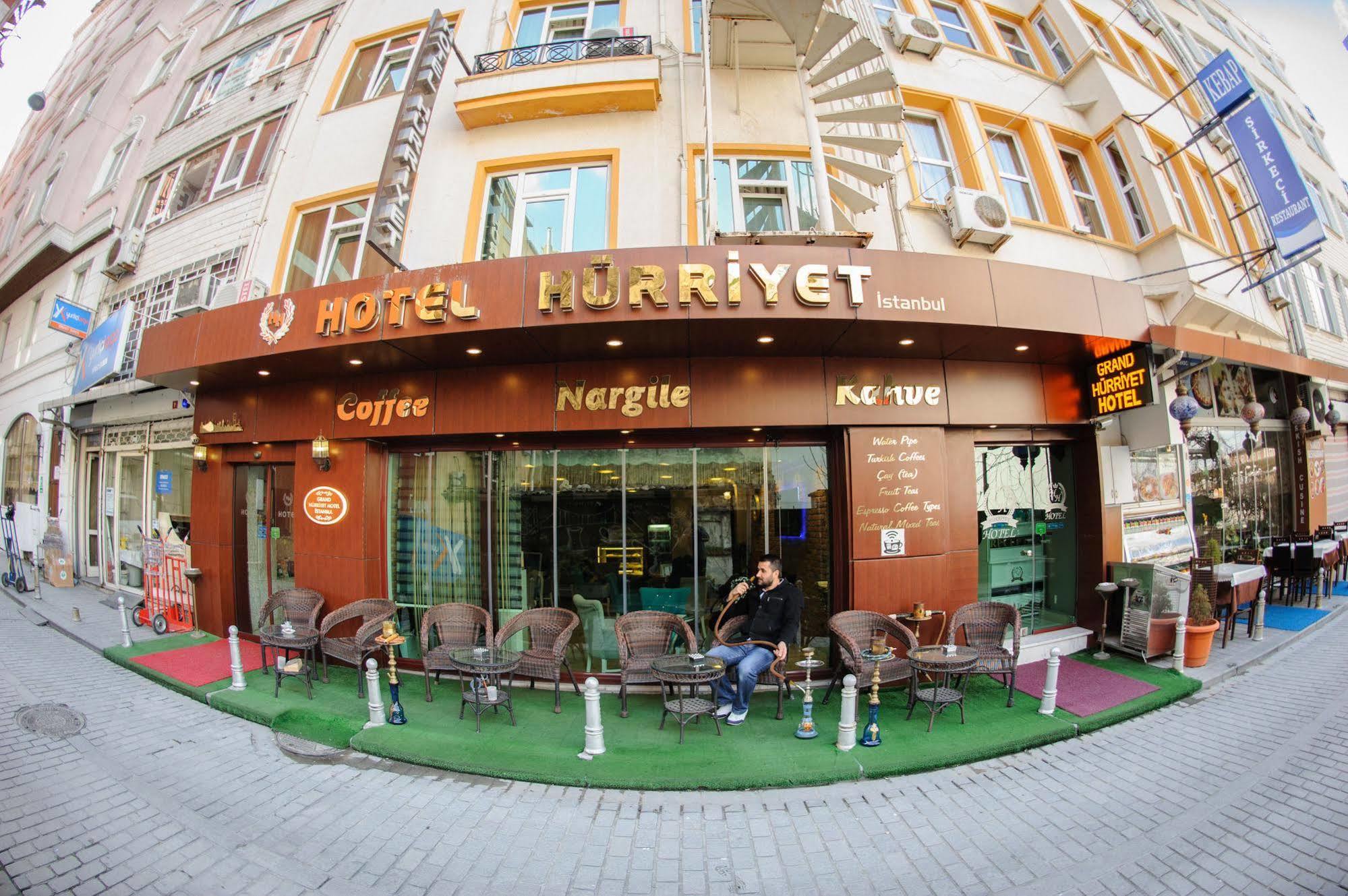 Hurriyet Hotel Estambul Exterior foto